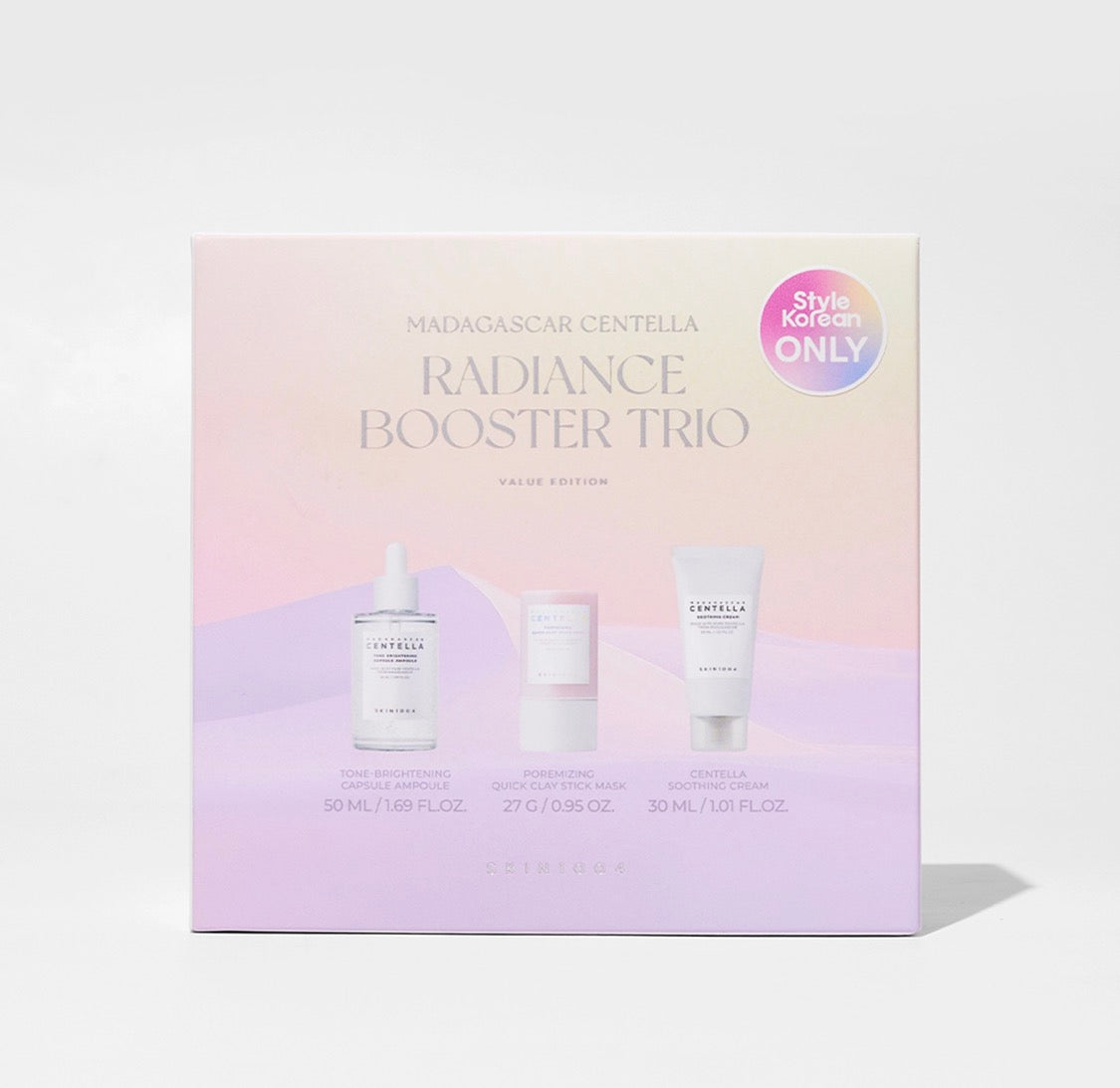 SKIN1004 MADAGASCAR CENTELLA Radiance Booster Trio (
