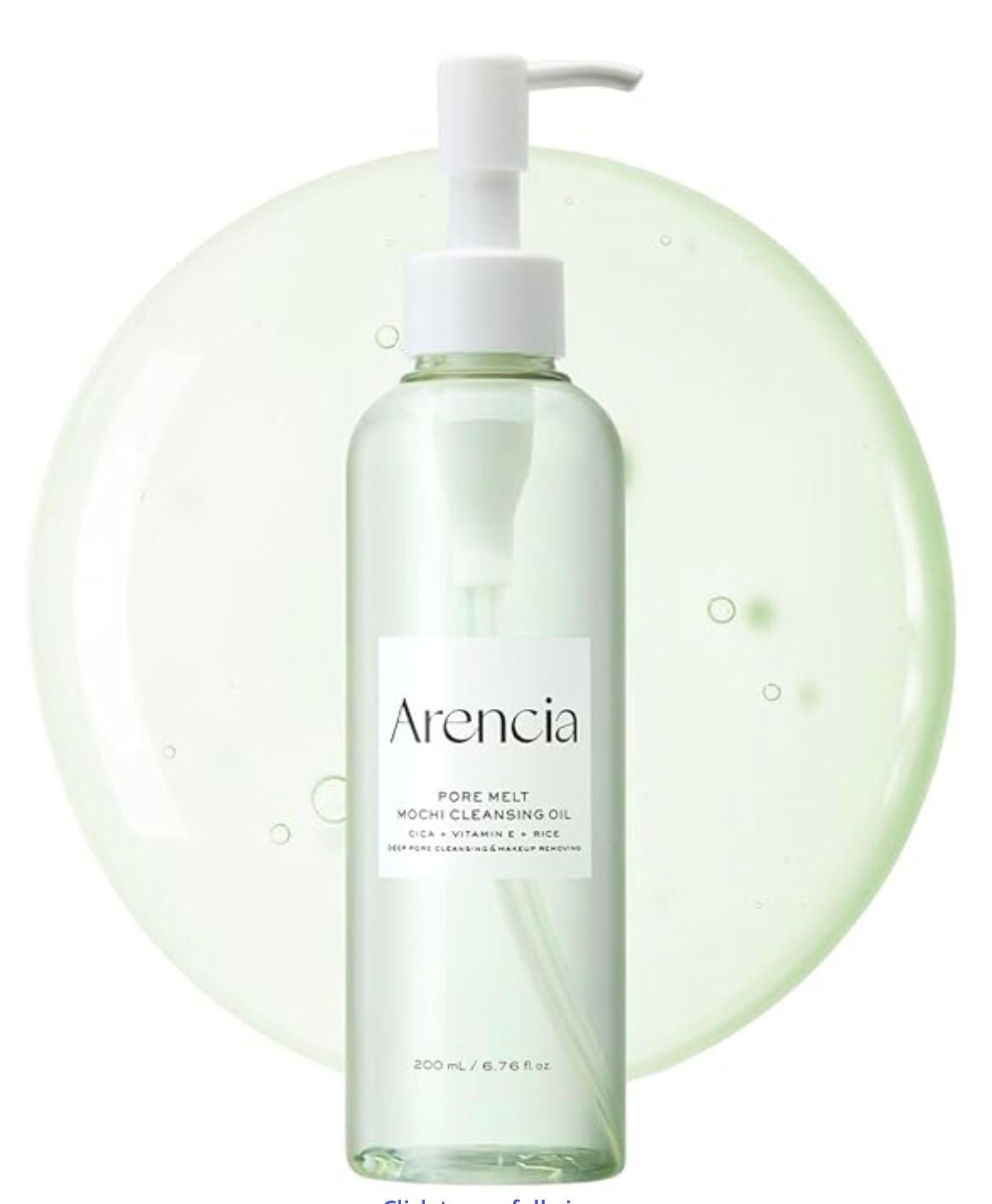 ARENCIA Pore melt Mochi Cleansing Oil
