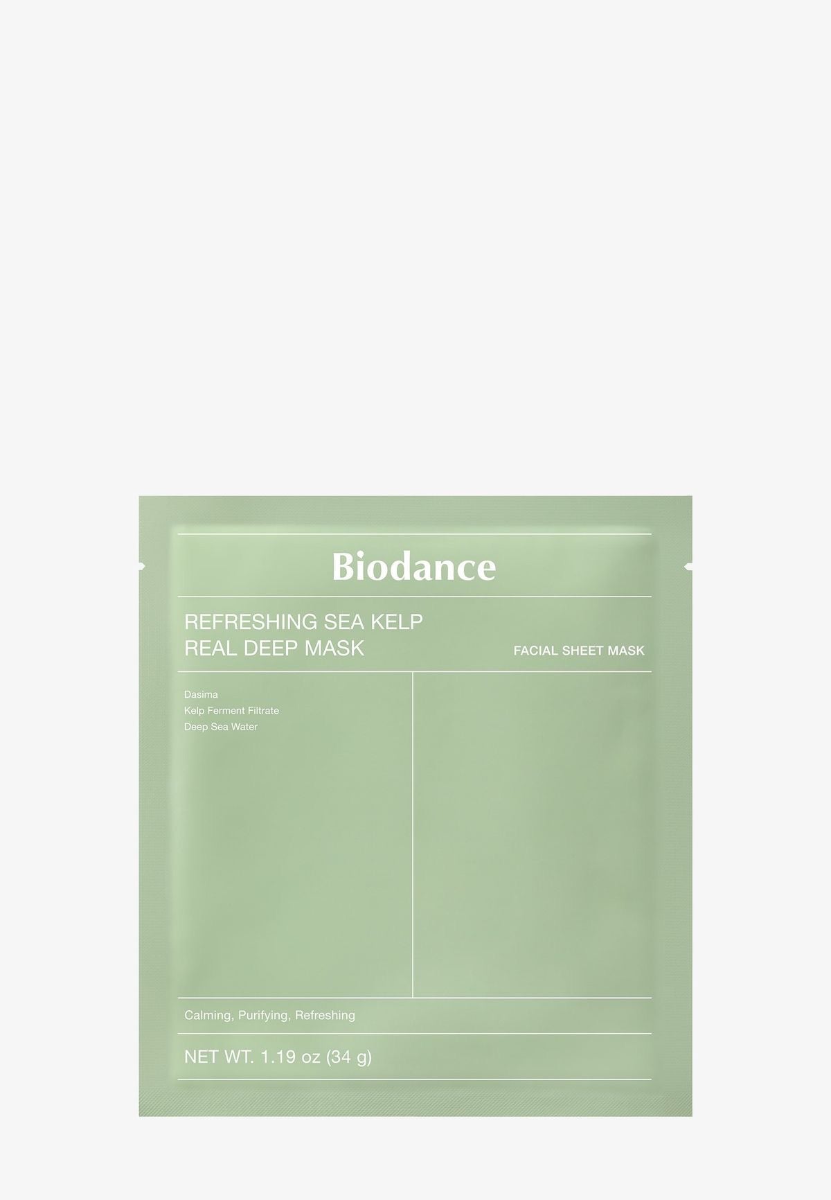 BIODANCE REFRESHING SEA KELP REAL DEEP MASK
