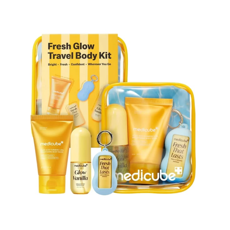 MEDICUBE Fresh Glow Travel Body Kit